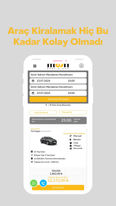 Moon Rent a Car Screenshot