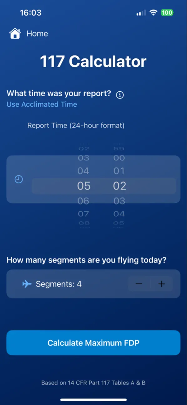 Screenshot #3 pour AirlineCalc