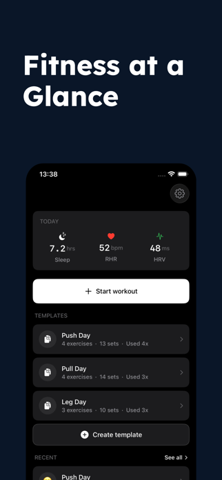 Ridge: Strength Training Log Screenshot 6 of 7