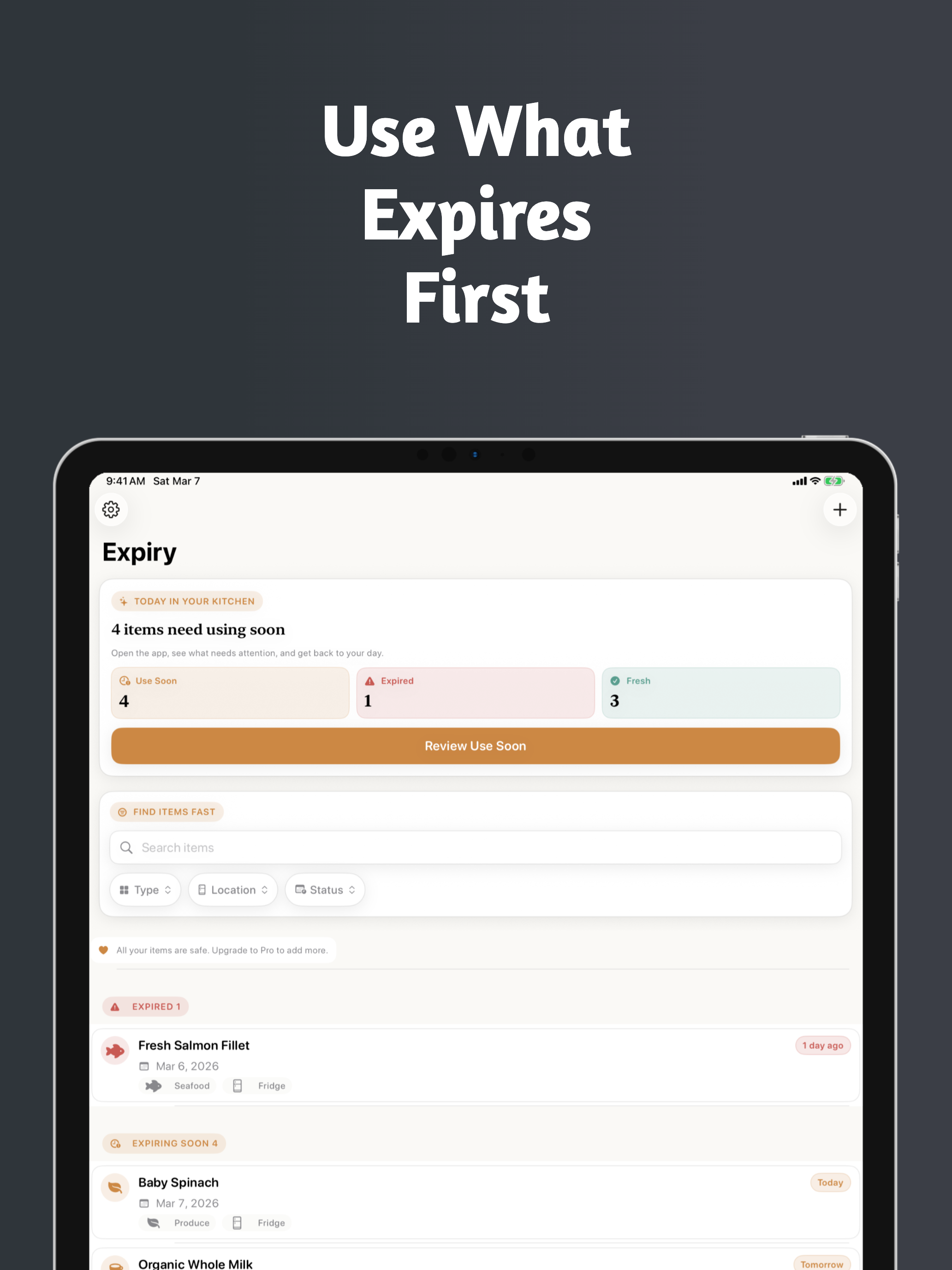Expiry - Food Tracker