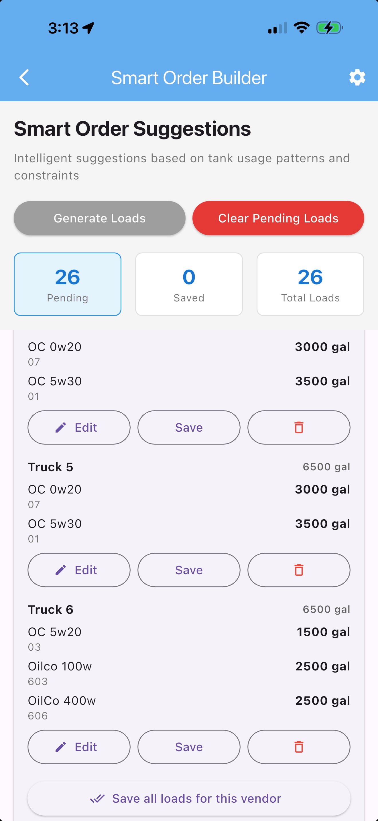 Tank App - Fluid Logistics screenshot 5