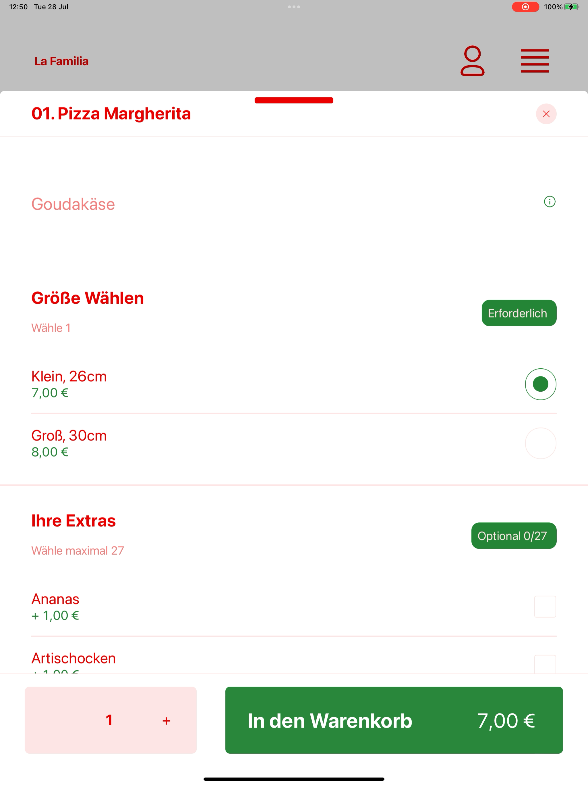 La Familia Grill & Pizzeria screenshot 15