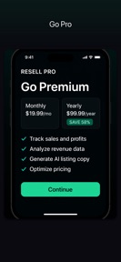Resell Pro: AI Listing Tool screenshot