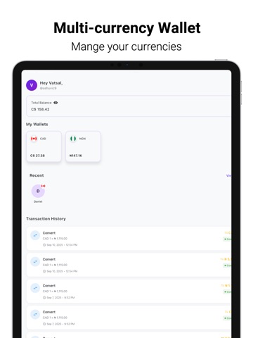 CendMate iPad screenshot