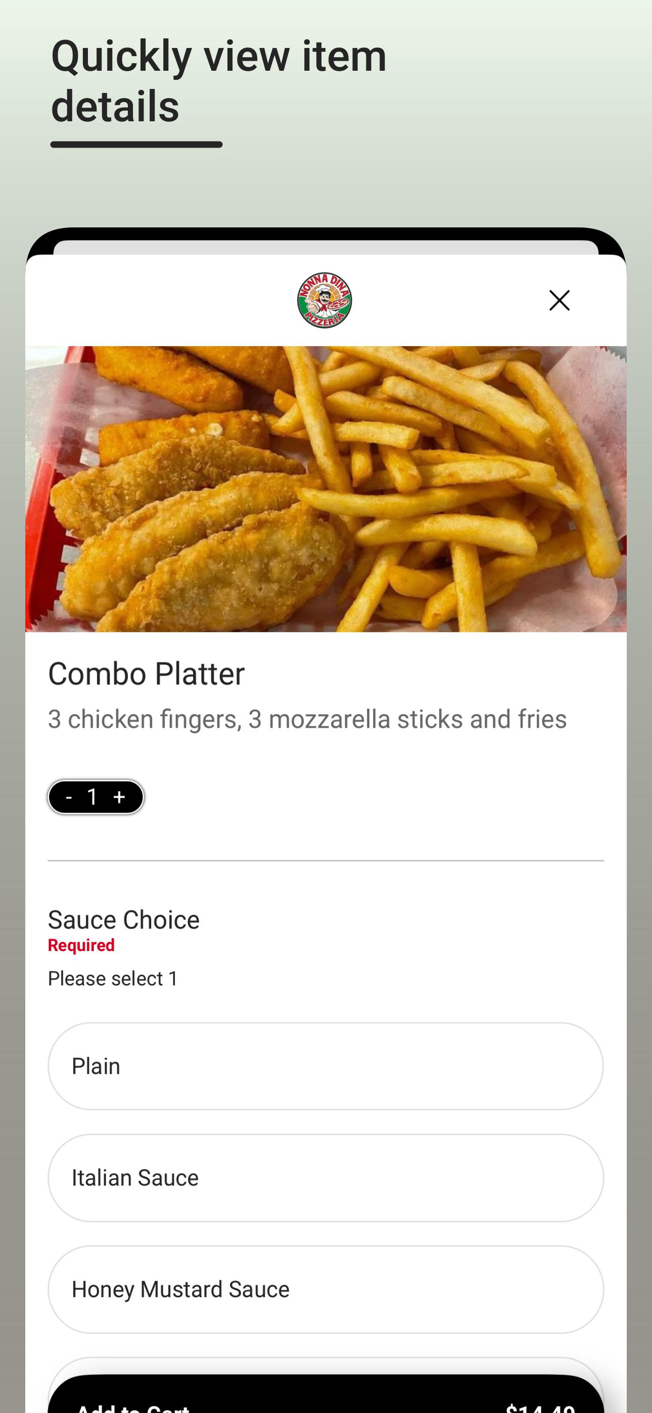 Nonna Dina Pizzeria screenshot 3