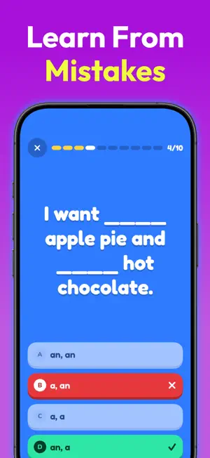English Grammar Test Game screenshot 1