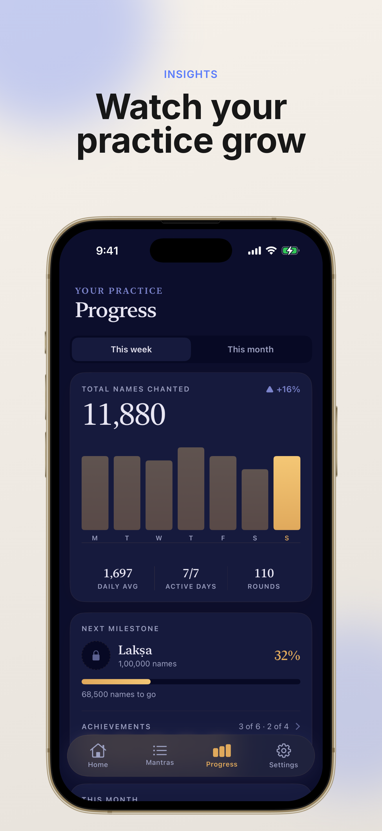 Naamly: Japa Mala Counter screenshot 3