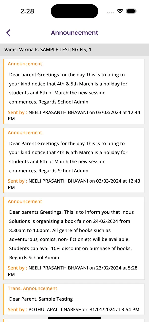 Screenshot #3 pour Delhi Public School Numaligarh
