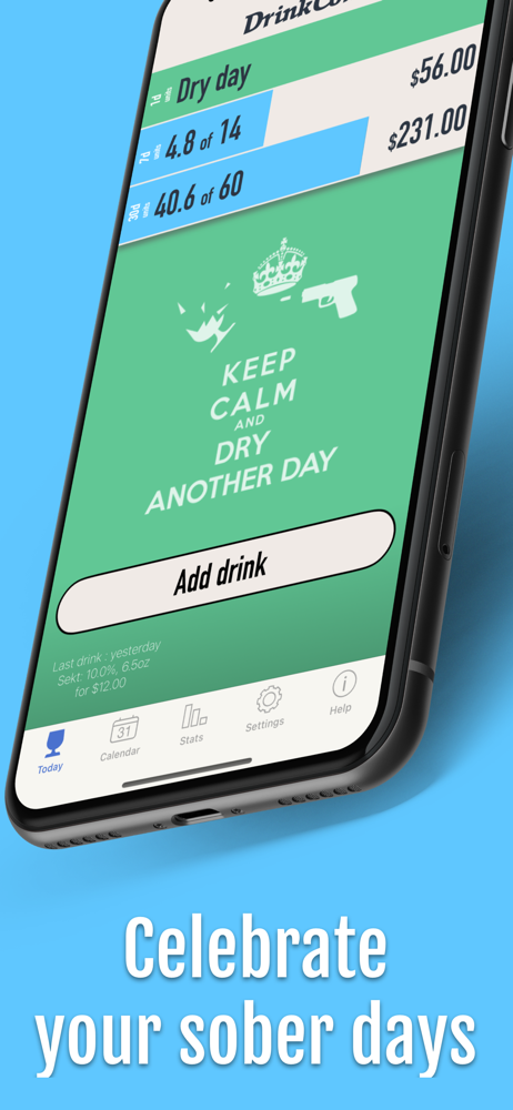DrinkControl: Alcohol Tracker screenshot 1