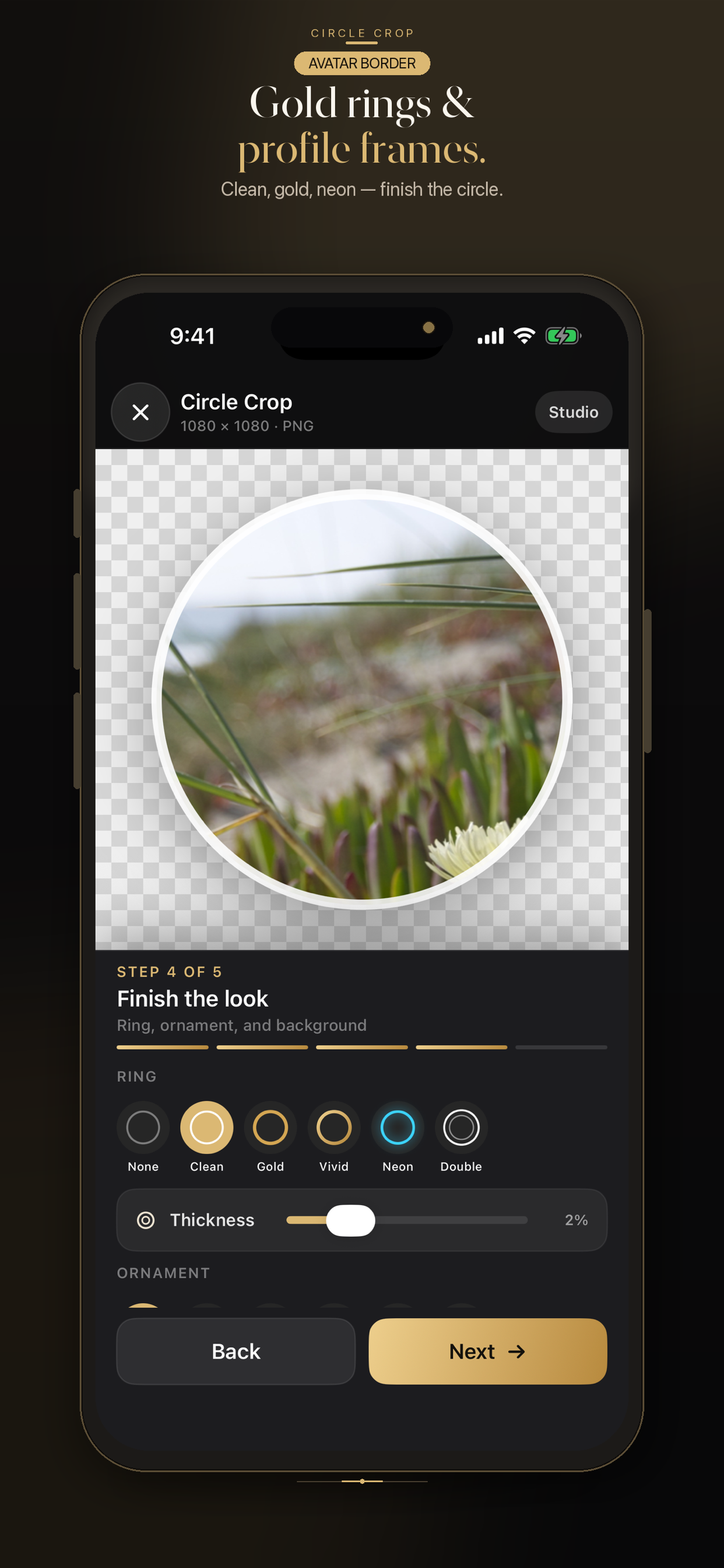 Circle Crop: Photo Crop & PFP screenshot 6