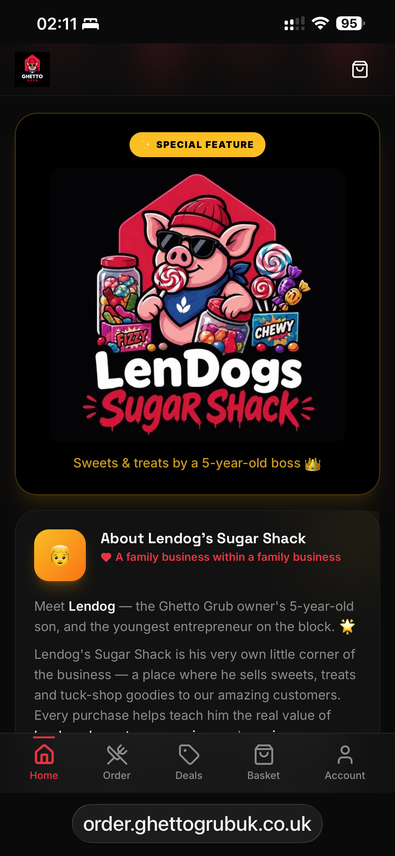 Ghetto Grub UK screenshot 2