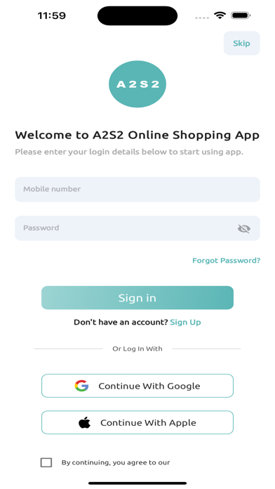 Screenshot #3 pour A2S2 Online Shopping App