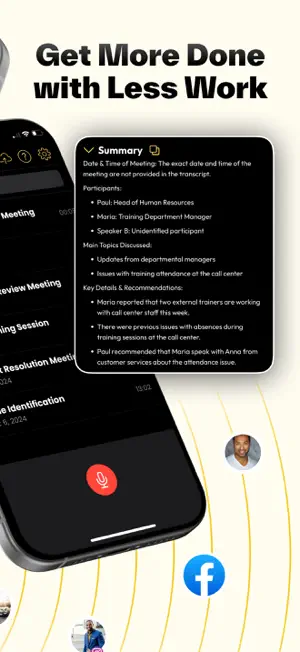 Notezy: AI Meeting Note Taker screenshot 3