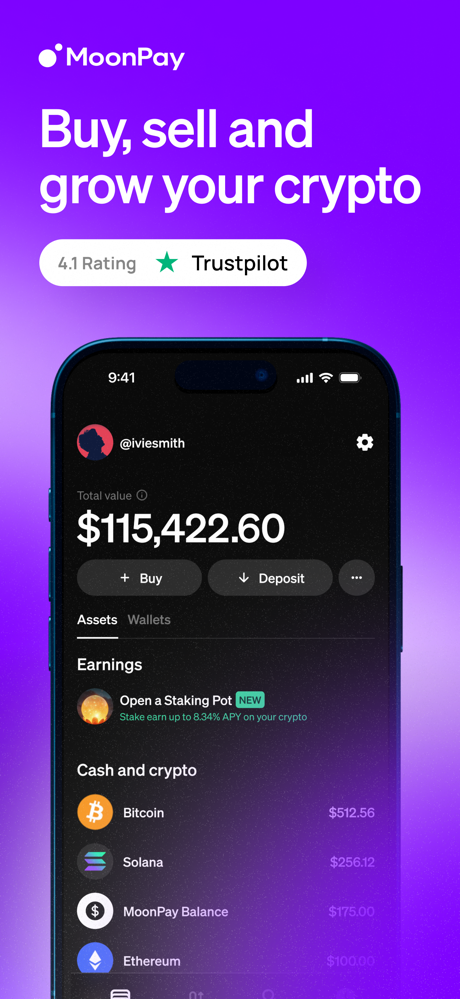 MoonPay: Buy Crypto screenshot 1