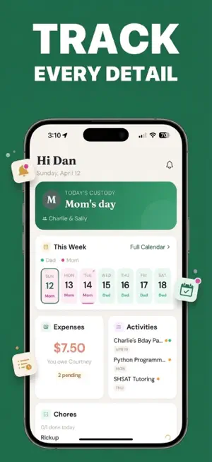 coparent — Co-Parenting Hub screenshot 1