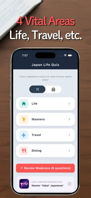 JapanLifeQuiz screenshot 3