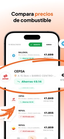 Gascan: Gasolineras Baratas screenshot