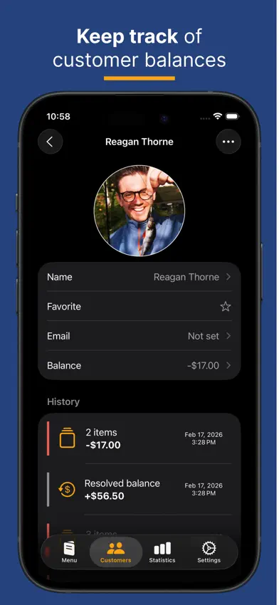 Bartab: Point of Sale (POS) screenshot 2