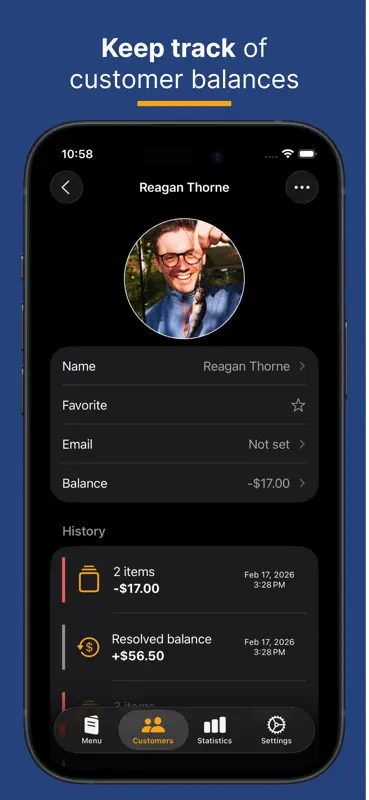 Bartab: Point of Sale (POS) screenshot 2 of 6