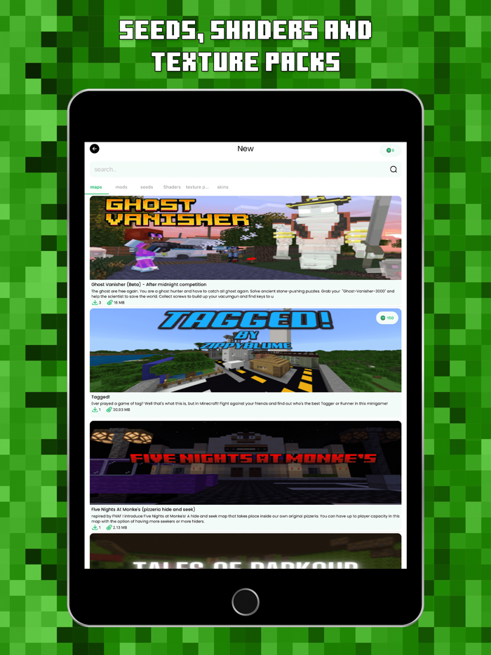 Addons for Minecraft MCPE