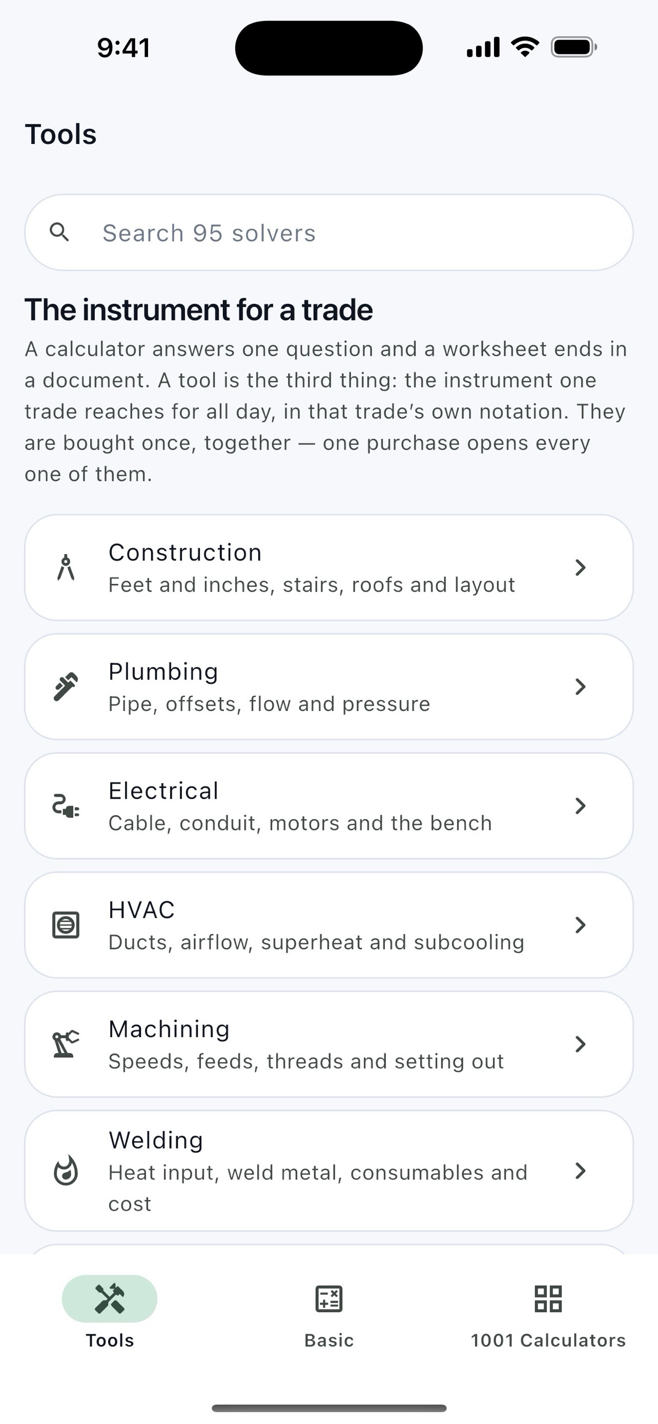 Screenshot 3 of 1001 Pro Calculators and Tools