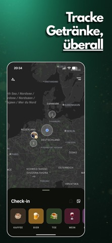 GlassUp · Drink Tracker screenshot