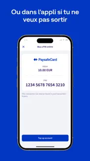 paysafecard-paiements prépayés iPhone Captures Décran 4