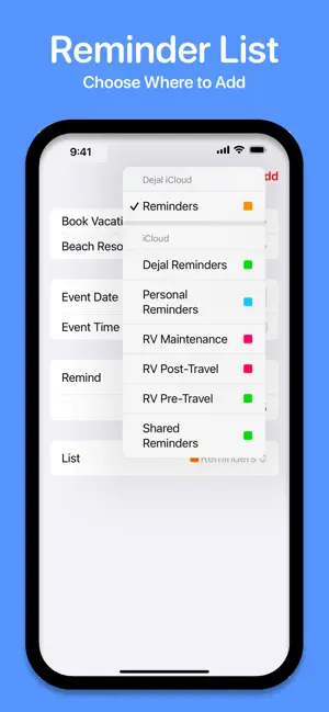 Preminder - Reminder Offset screenshot 4