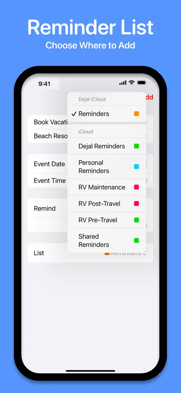 #4. Preminder - Reminder Offset (iOS) Ved: Dejal Systems, LLC