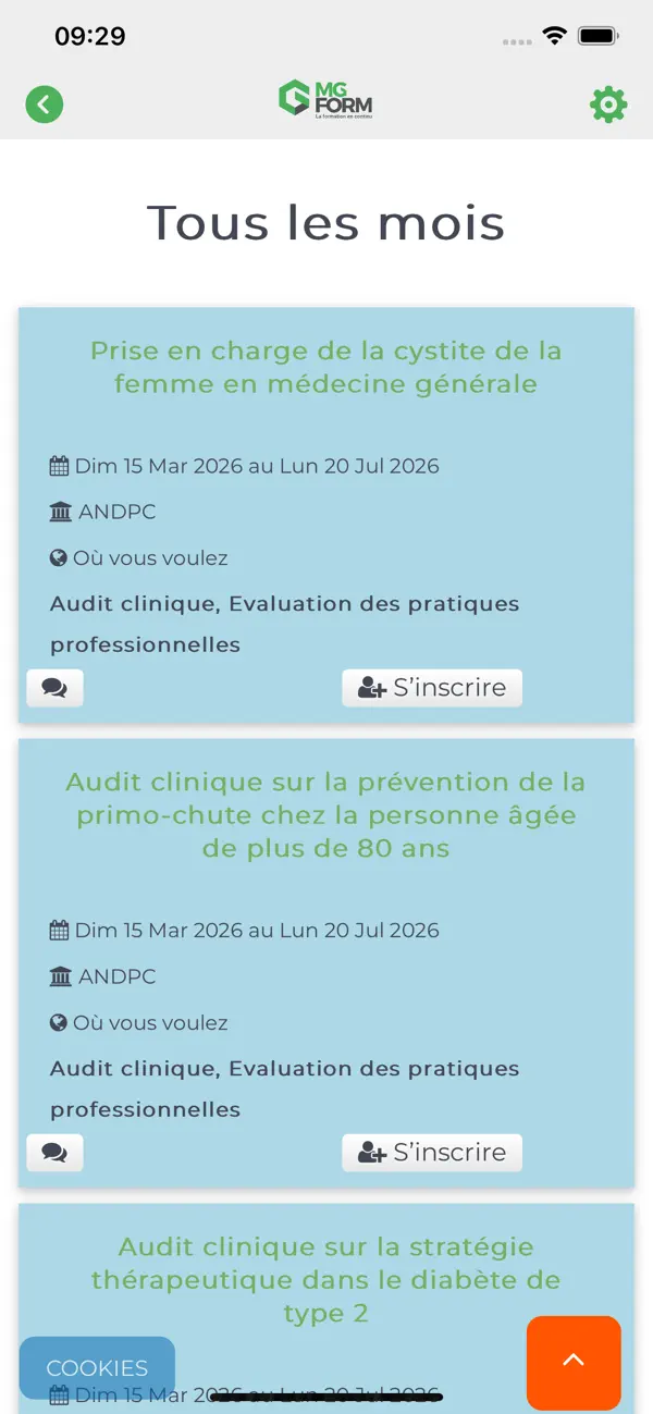 Screenshot #1 pour MG FORM