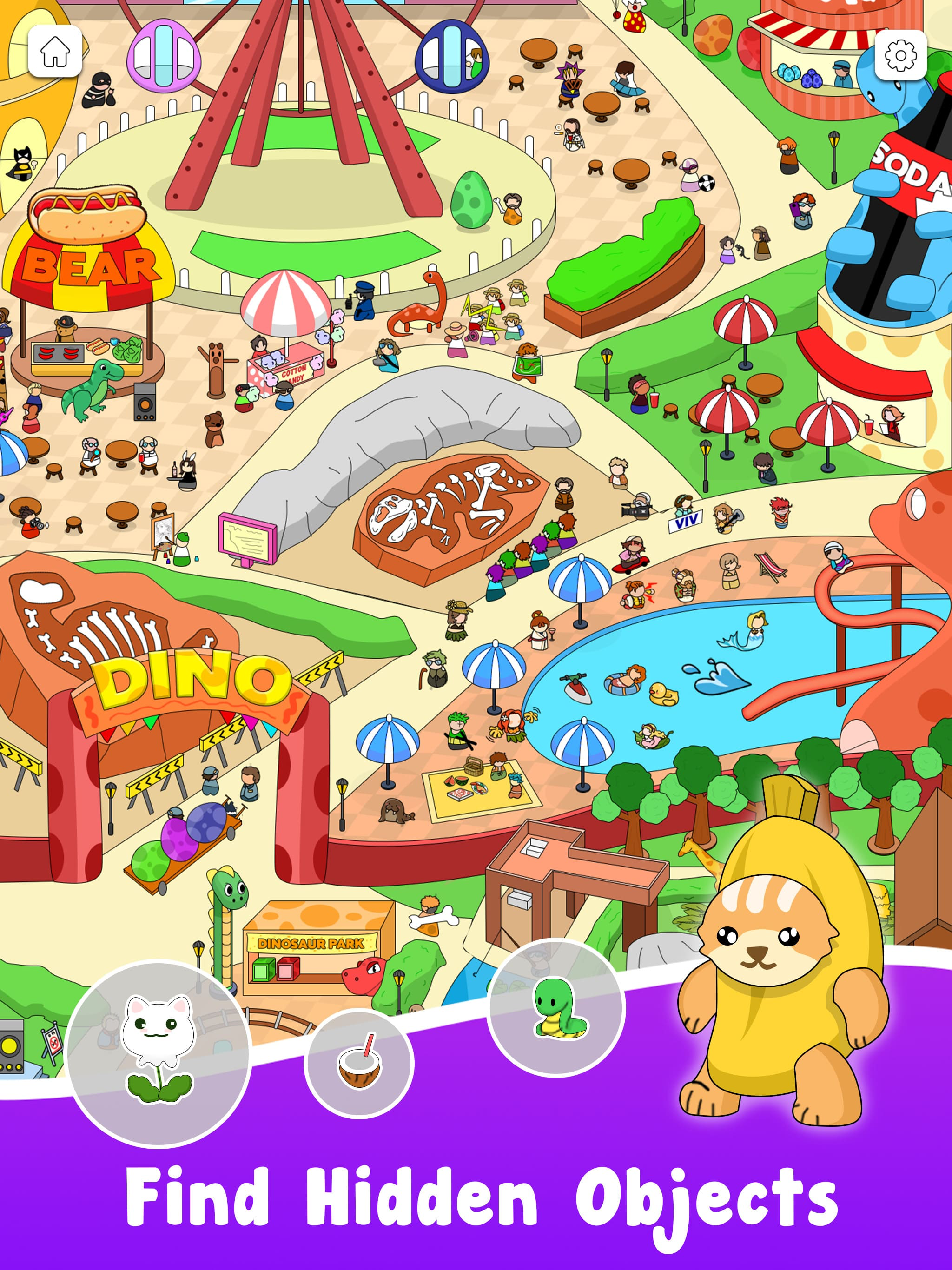 Hidden Objects Find Puzzle