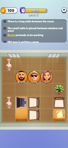Table Trouble - Logic Puzzle Screenshot 1 of 6