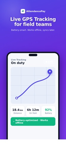 Staff Attendance & Payroll screenshot