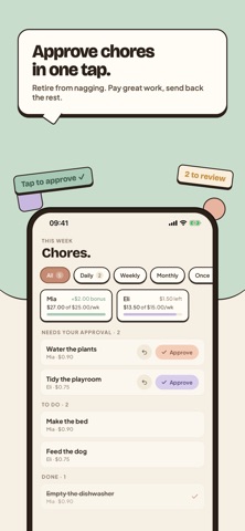 Chorey: Chores & Allowance Screenshot 3 of 5