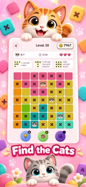Nine Lives: Cat Sudoku Puzzle screenshot 1