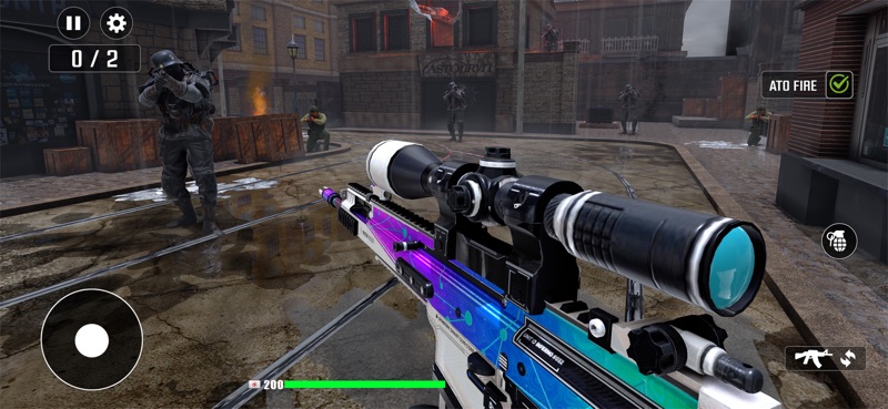 Jogos de tiro com FPS rápido screenshot 1
