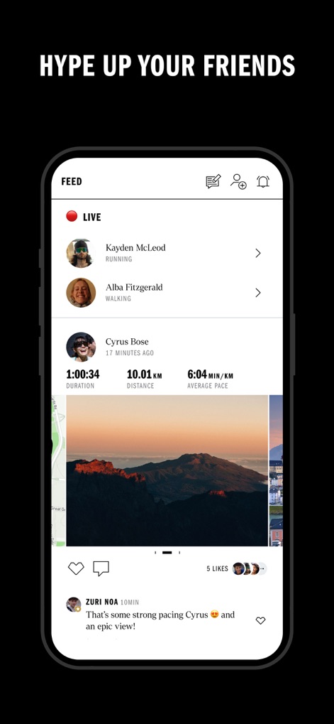 adidas Running: Run tracker - Encourage Fellow Runners