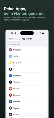 Think First: Bildschirmzeit screenshot