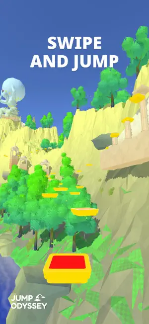 Jump Odyssey: blocks parkour screenshot 1