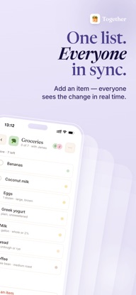 Shared Grocery List: Together screenshot 3