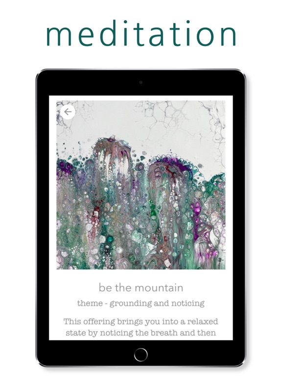 centred soul iPad screenshot 10 - Health & Fitness app