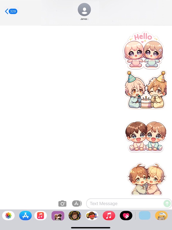 Screenshot #6 pour Brand and Alf, Cute Stickers