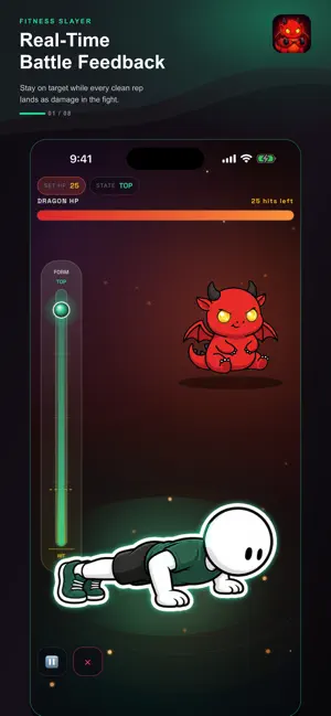 Fitness Slayer: Workout RPG screenshot 1