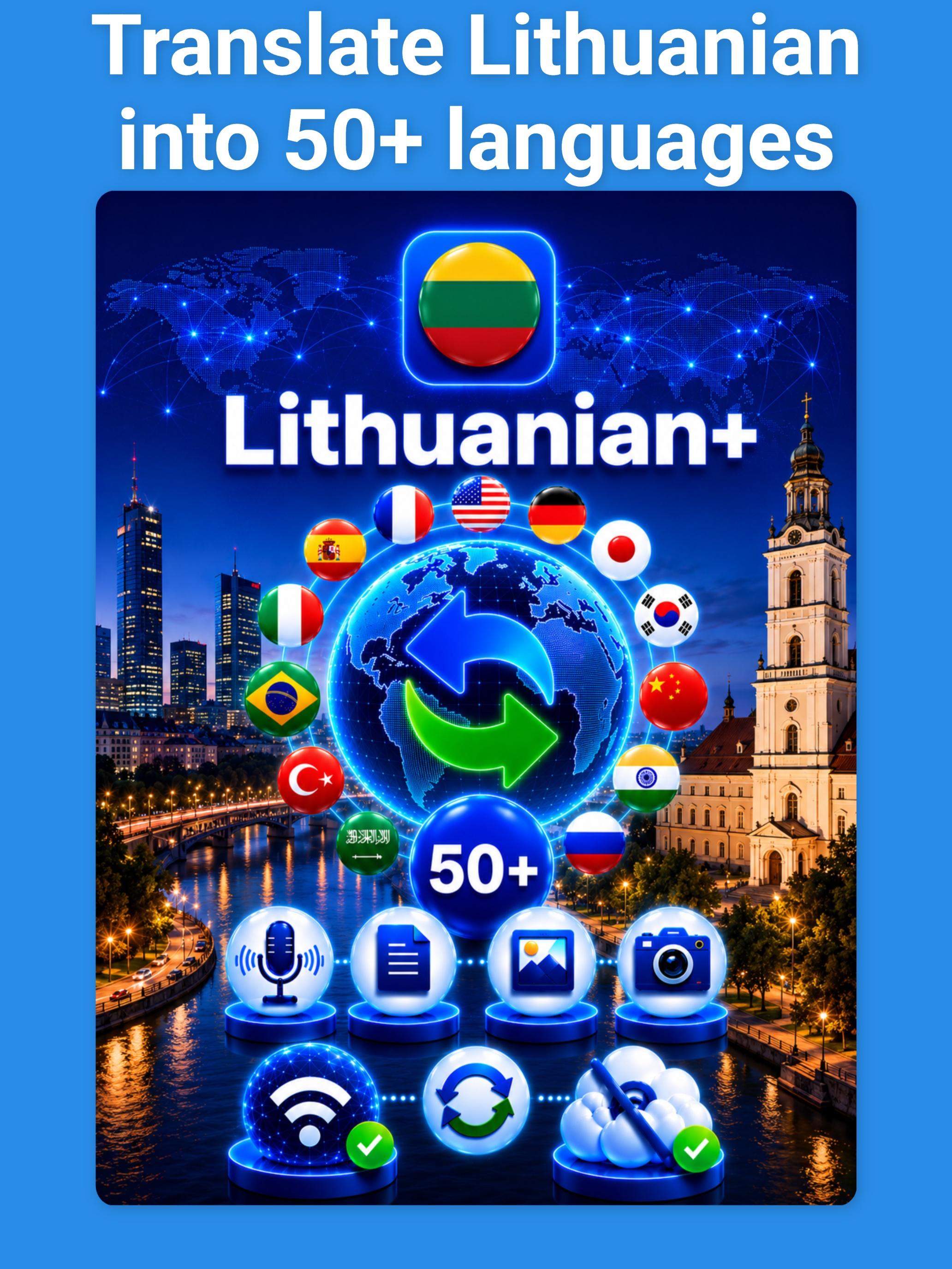 Lithuanian Translator & More + screenshot 8