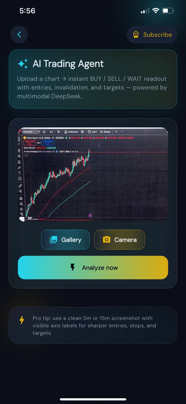 Screenshot #3 pour AI Trading Agent