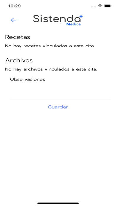 Sistenda Médica Screenshot