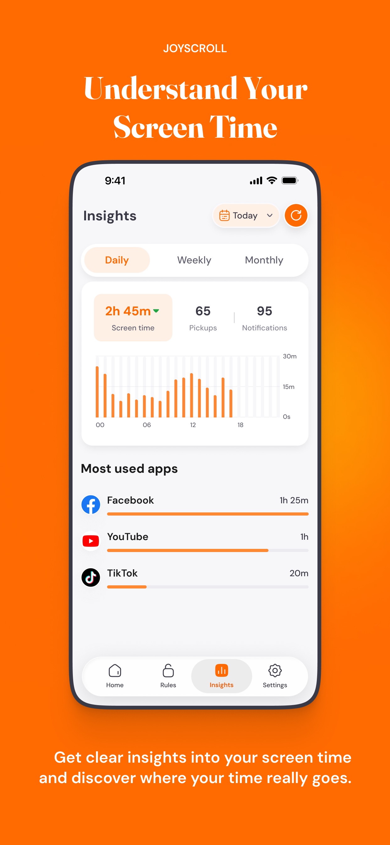 Screenshot 4 of Joyscroll — Stop Doomscrolling
