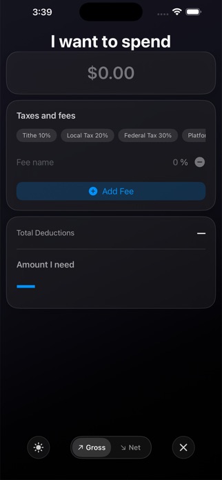 GrossUp Screenshot 2 of 3