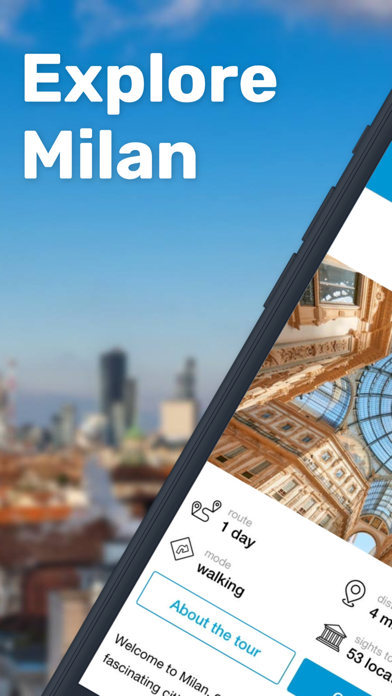 Screenshot 1 of MILAN Audio Guide & City Tour App