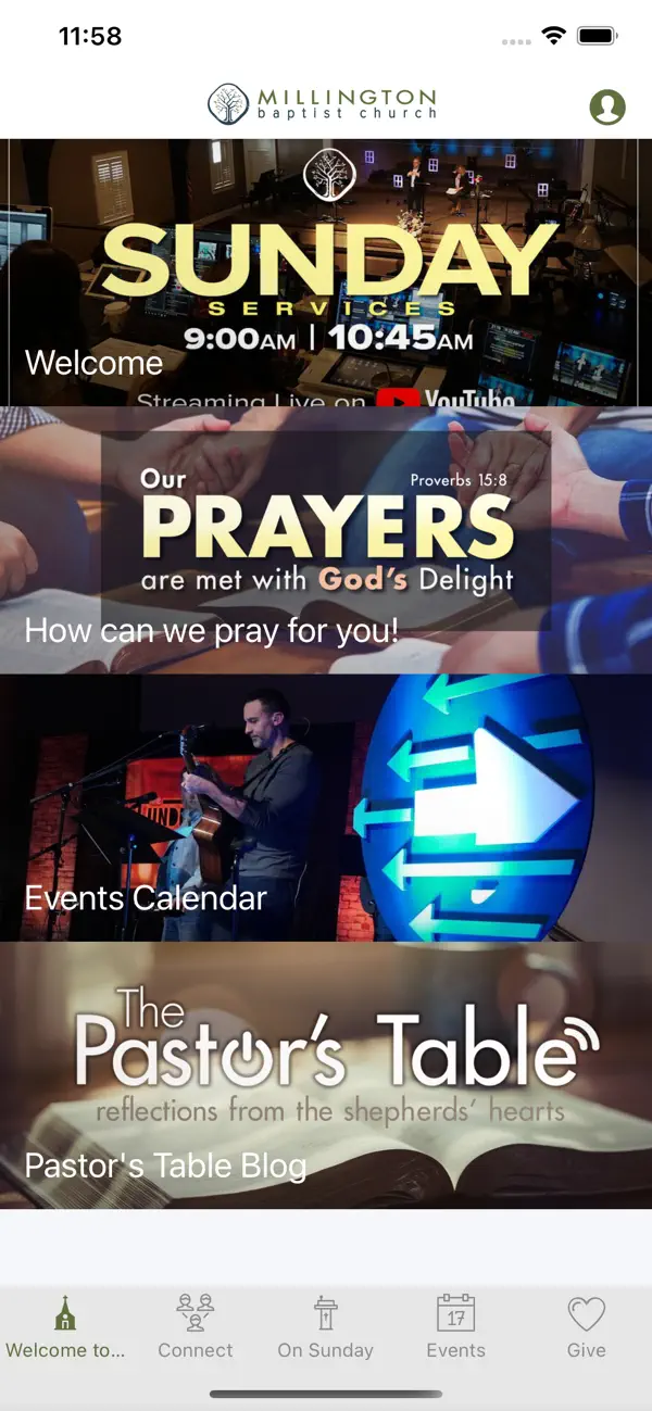 Screenshot #1 pour Millington Baptist Church